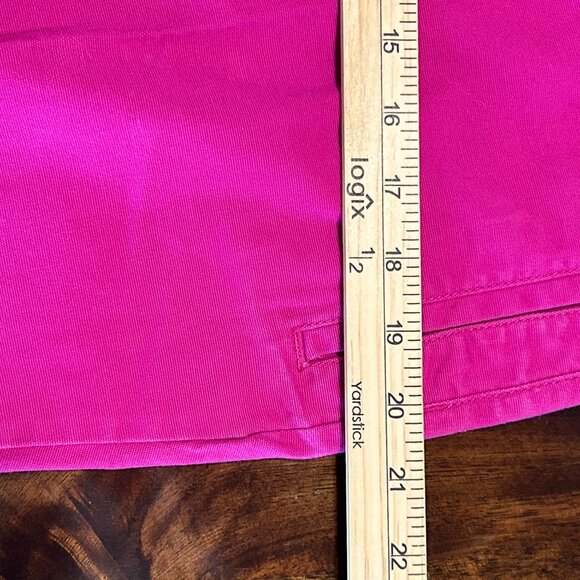 Coldwater Creek Natural Fit Capri Pants Hot Pink Size 16 - Picture 6 of 7